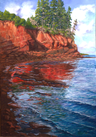 Dreams of Red Cliffs - SOLD