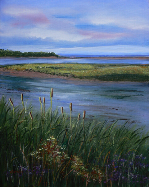 Reeds by the Water---SOLD