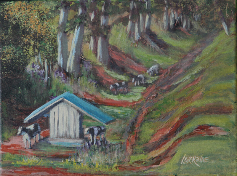 Study For Orwell Cattle- Sold