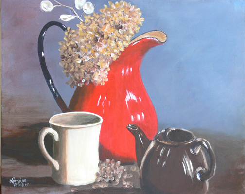 Red Pitcher