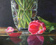Reflections of Pink and Green--Prints available